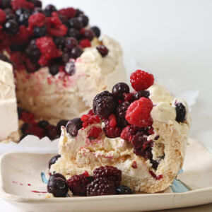 Pavlova de Frutos Rojos