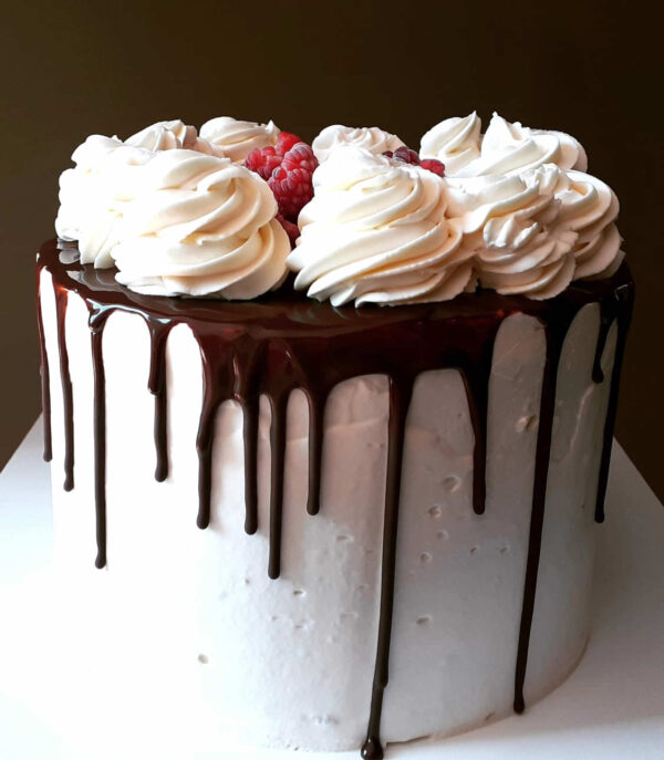 Torta Selva Negra de Frambuesas